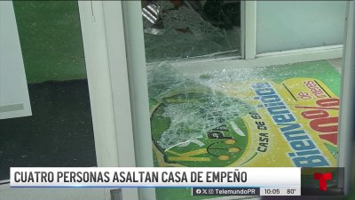 Persecución de película tras robo a mano armada en casa de empeño en Bayamón