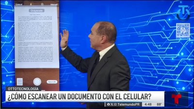 ¿Cómo escanear un documento con el celular?