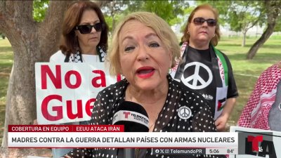 “Madres contra la Guerra” catalogan de “refrito” ataque de EEUU a Irán