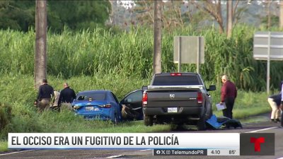 Dan muerte a hombre que atentó contra agentes de la Policía tras persecución