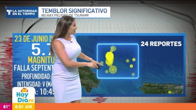 Más de 20 réplicas se han registrado en zona de temblor