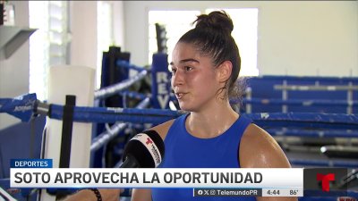 Joven vive experiencia única al ayudar a Amanda Serrano