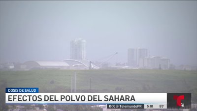 Aumentan casos de enfermedades respiratorias por el polvo de Sahara