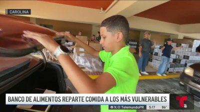 Banco de alimentos entrega comida a los más vulnerables