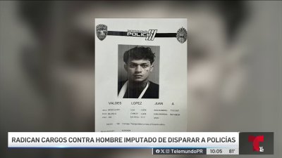 Fianza de $200 mil contra imputado de disparar a policías