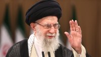 Iran’s supreme leader Ayatollah Ali Khamenei speaks after casting his ballot during the runoff presidential election in Tehran on July 5, 2024. Polls opened on July 5 for Iran’s runoff presidential election, the interior ministry said, pitting reformist candidate Masoud Pezeshkian against ultraconservative Saeed Jalili in the race to succeed Ebrahim Raisi, who died in a May helicopter crash. (Photo by ATTA KENARE / AFP) (Photo by ATTA KENARE/AFP via Getty Images)