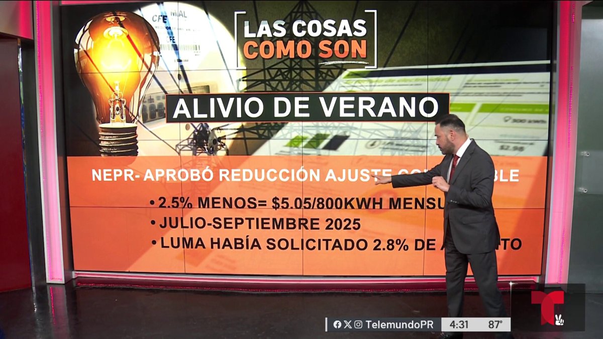 Alivio al bolsillo con reducción en factura de la luz – Telemundo ...