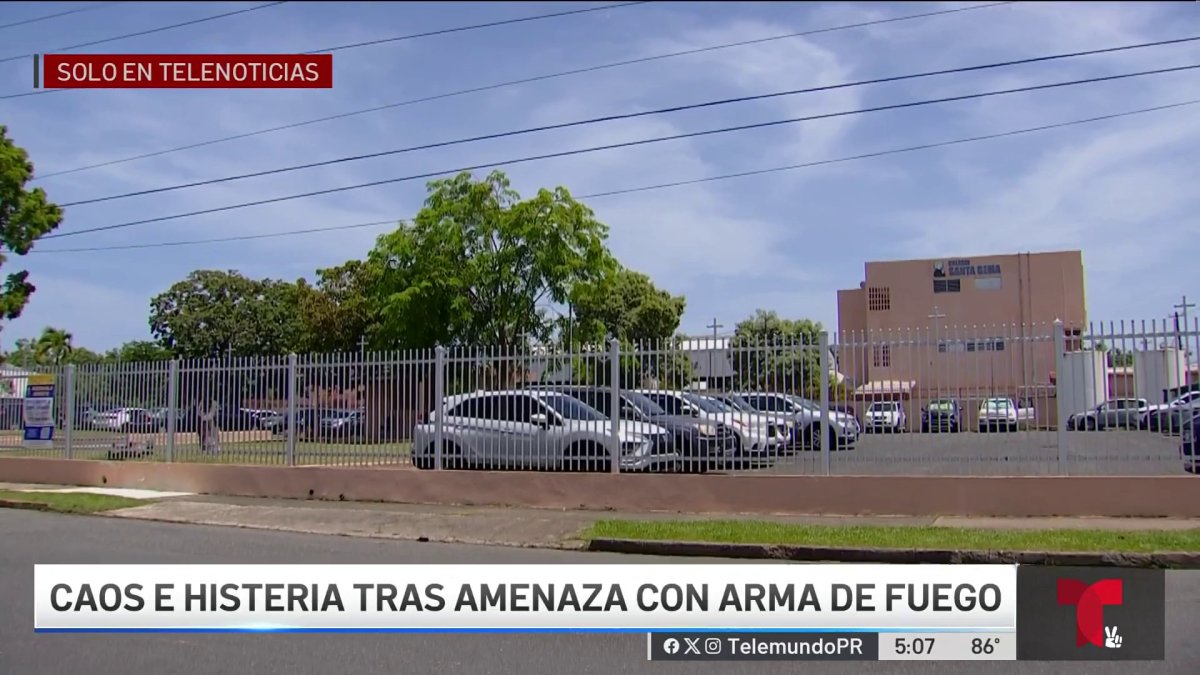 Abuelo de estudiante desata caos en colegio tras presunta amenaza con ...