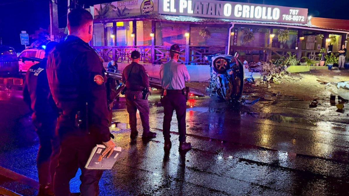 Conductor muere en aparatoso choque en Carolina – Telemundo Puerto Rico
