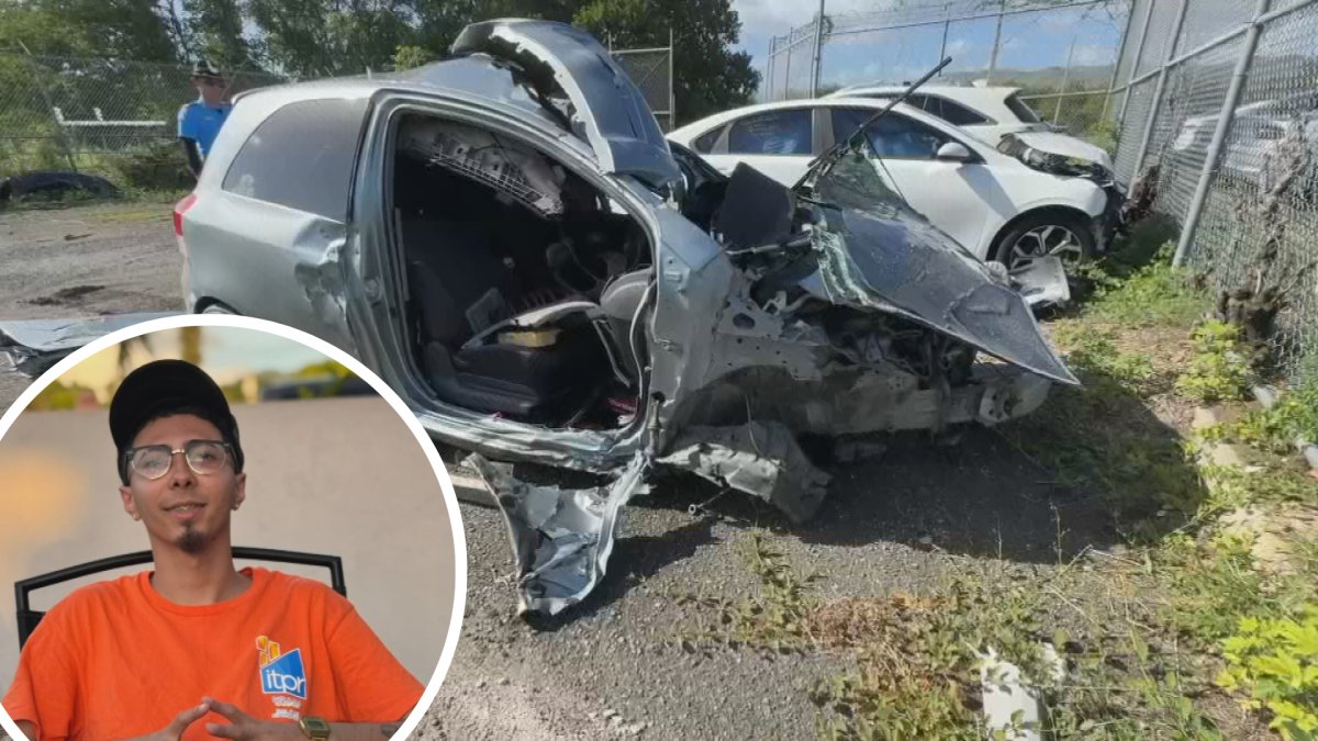 Fallece joven conductor al impactar poste de concreto en Guayama ...