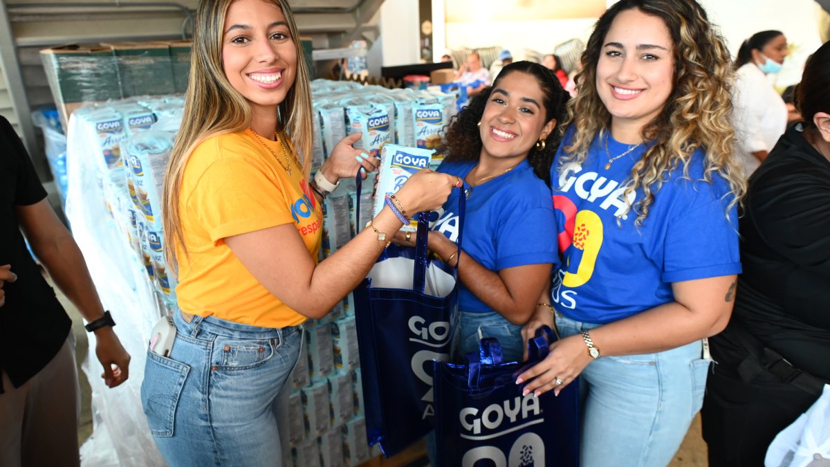 Goya dona 100 mil libras de arroz a comedores sociales