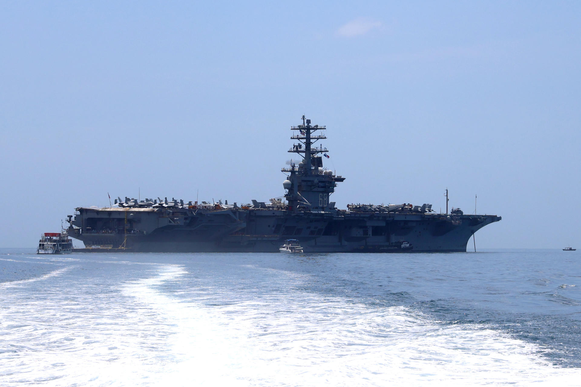 Portaaviones nuclear de EEUU llega al Caribe en medio de tensiones con Cuba