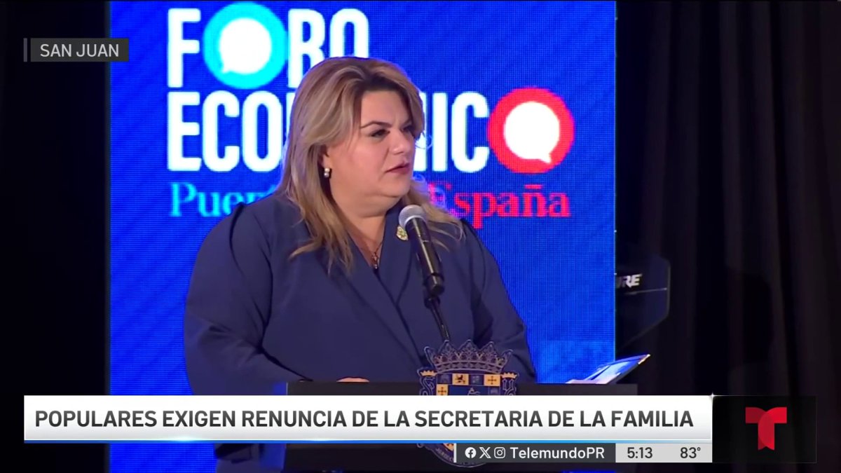 Gobernadora no reacciona a controversia con secretaria de la Familia