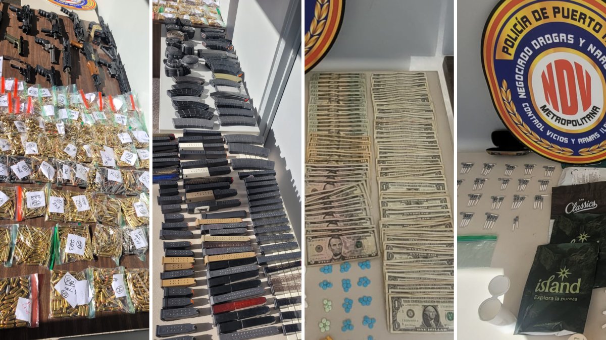 Ocupan arsenal de armas y municiones en Hato Rey; arrestaron a tres