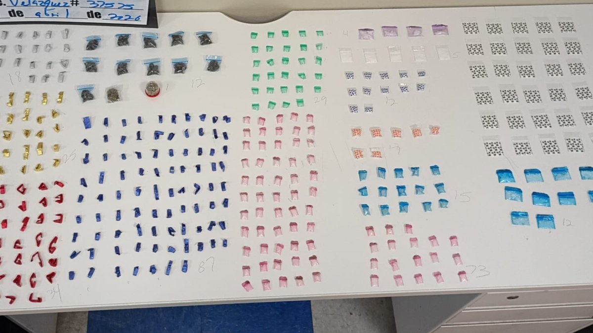Arrestan a dos hombres por posesión de fentanilo, cocaína y marihuana