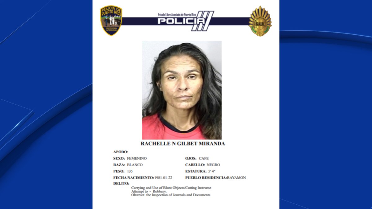 Encarcelan a mujer por alegado intento de robo en una gasolinera de Bayamón