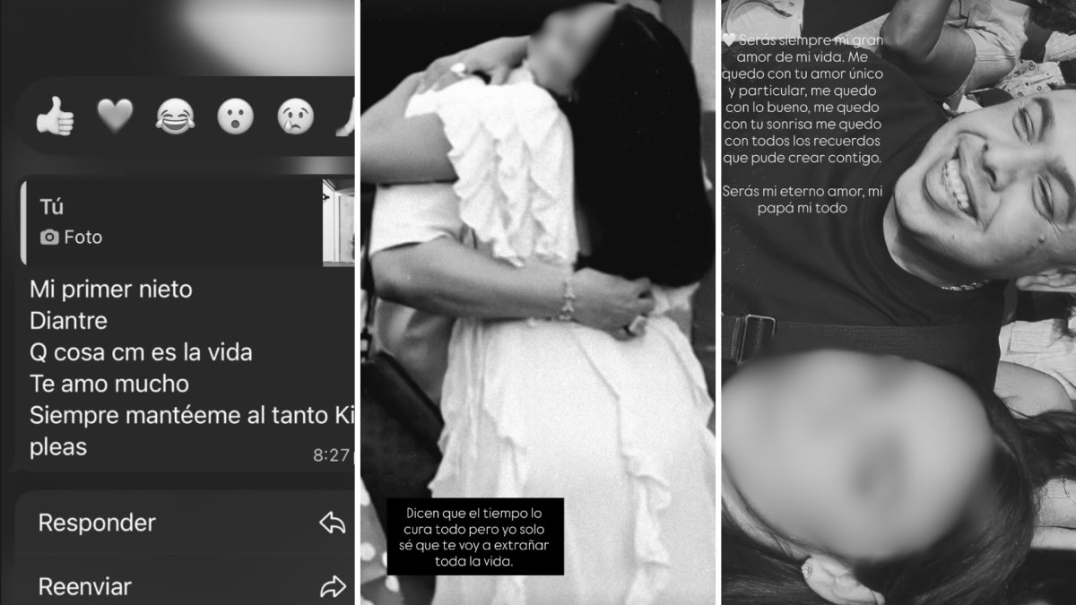 "Mi todo": joven cuyo padre fue asesinado en su "baby shower" le dedica mensaje