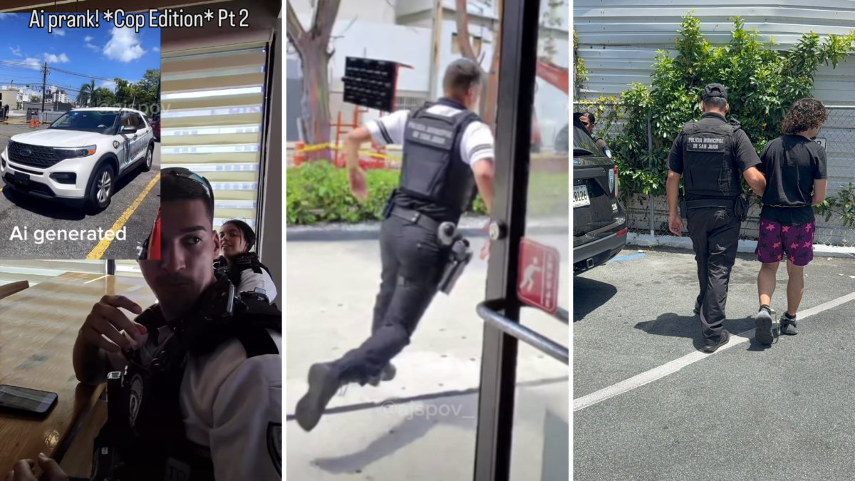 Arrestan a joven que creó video de robo de patrulla con inteligencia artificial