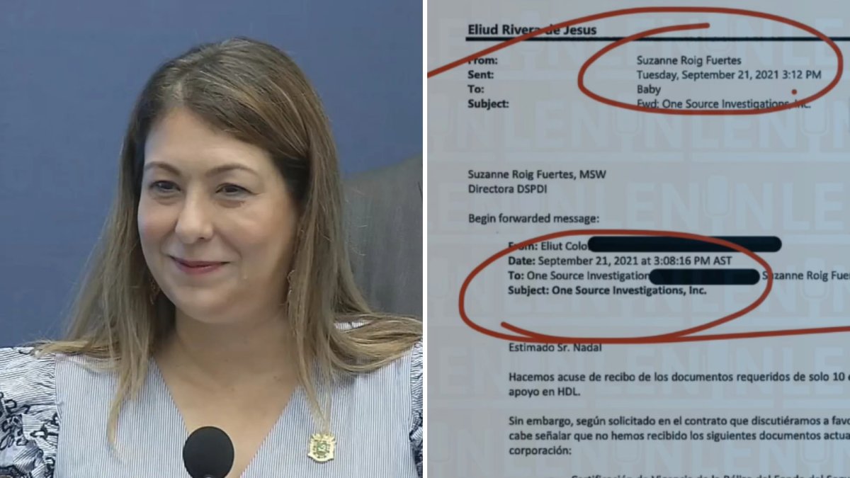 “Baby”: Suzanne Roig reenvió documentos sobre investigación de One Source
