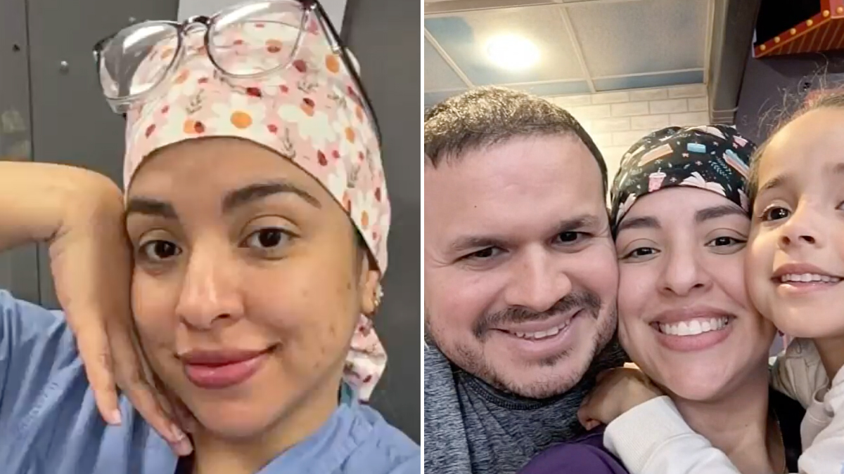 Doctora venezolana en custodia de ICE pierde cita de asilo de su esposo tras detención