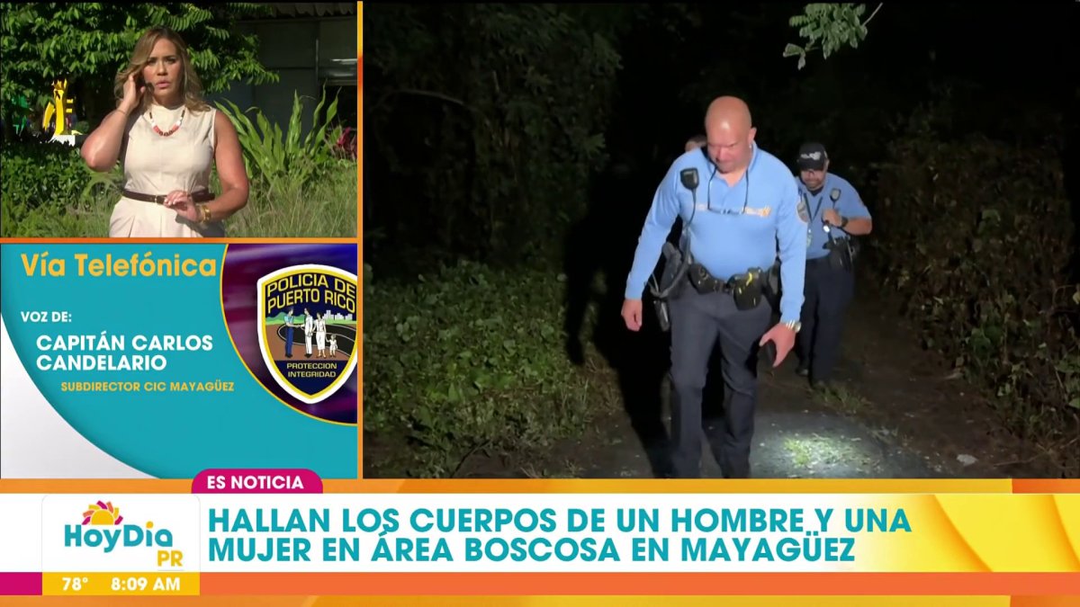 Compleja escena de asesinato de pareja en Mayagüez – Telemundo Puerto Rico