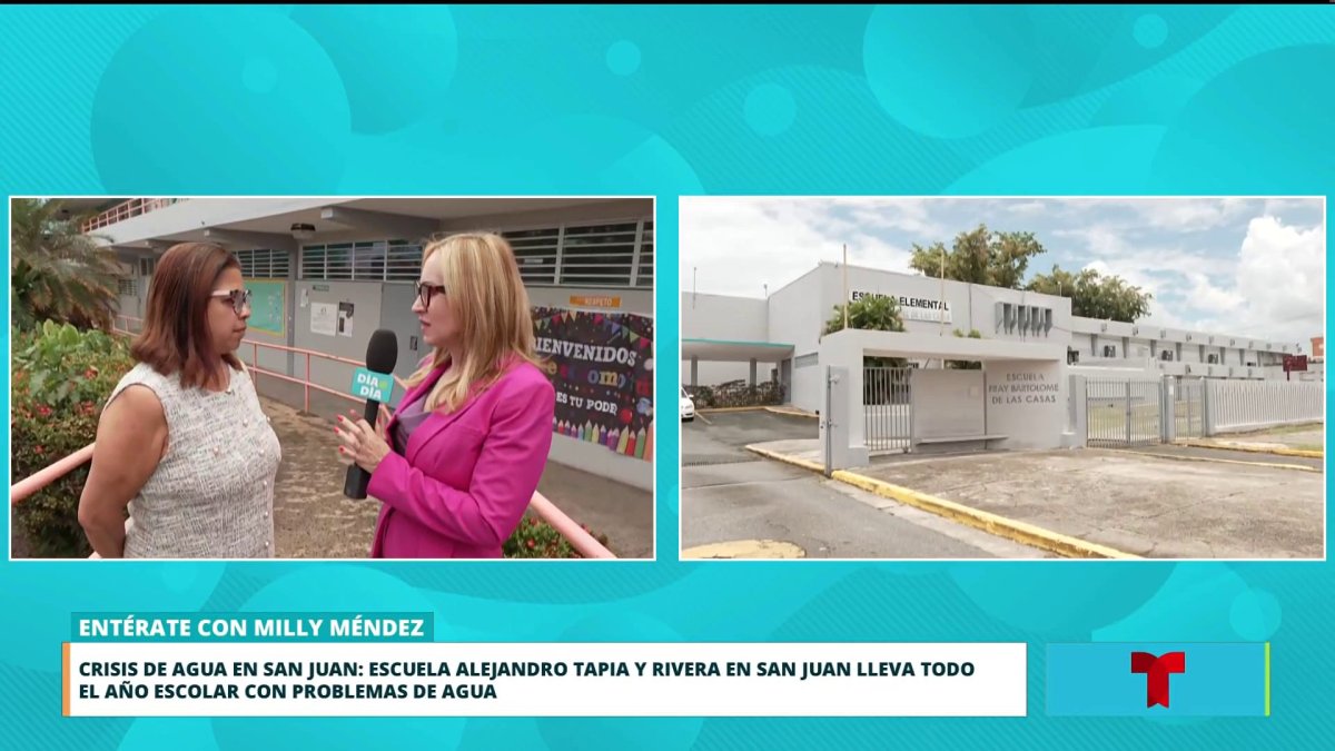 Escuela en San Juan lleva todo el año escolar sin servicio de agua ...