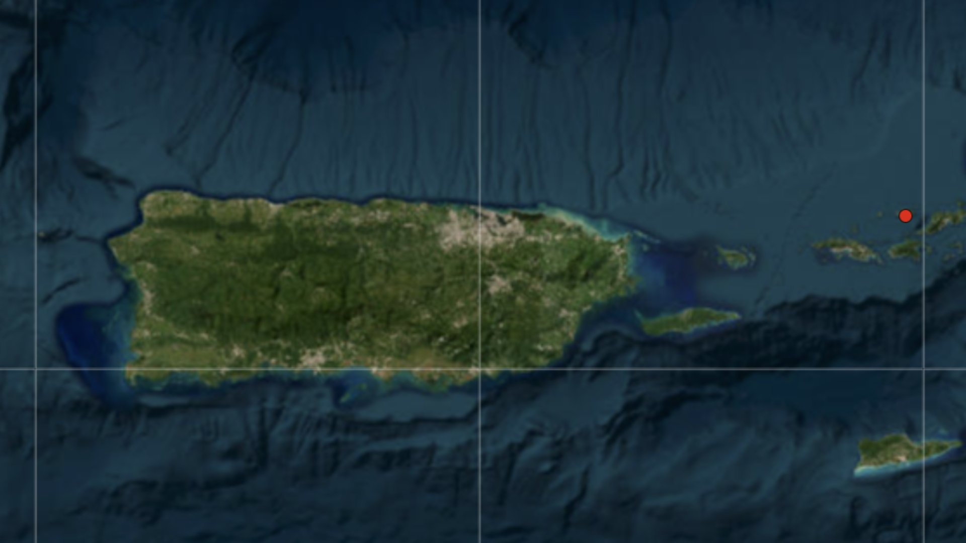 Terremoto de 6.1 se registra al este de Puerto Rico