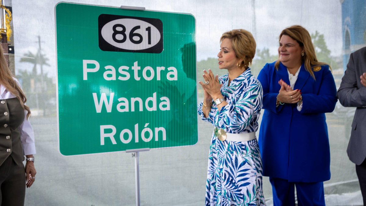 Ya es oficial: carretera PR-861 lleva el nombre de la pastora Wanda Rolón