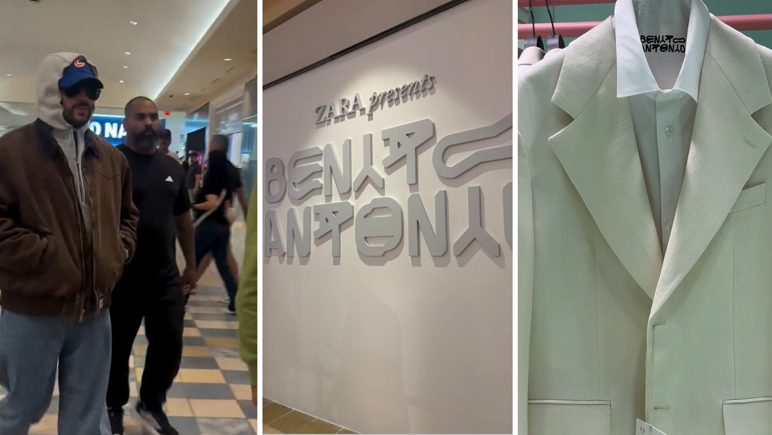 Bad Bunny presenta nueva colección en tienda de Plaza Las Américas