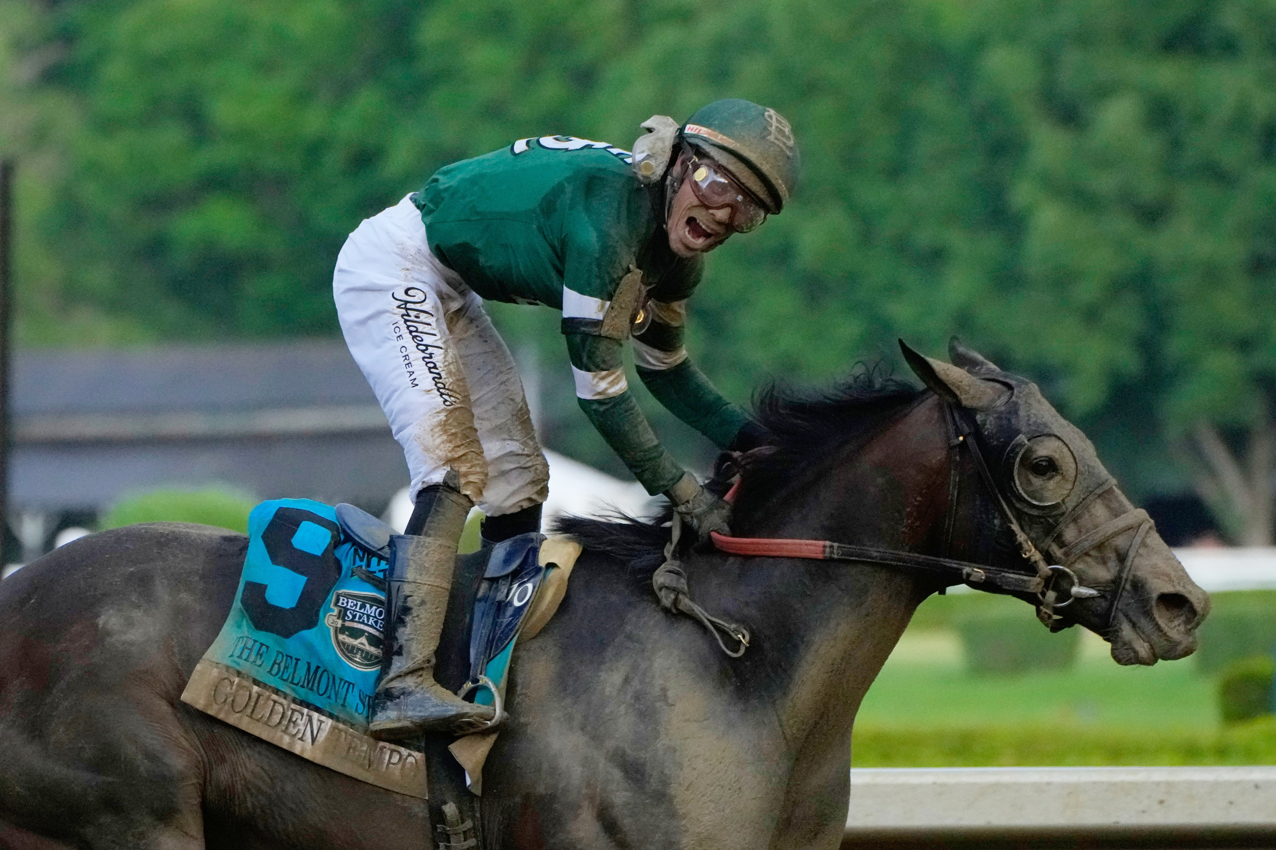 El boricua José Ortiz conquista el Belmont Stakes con Golden