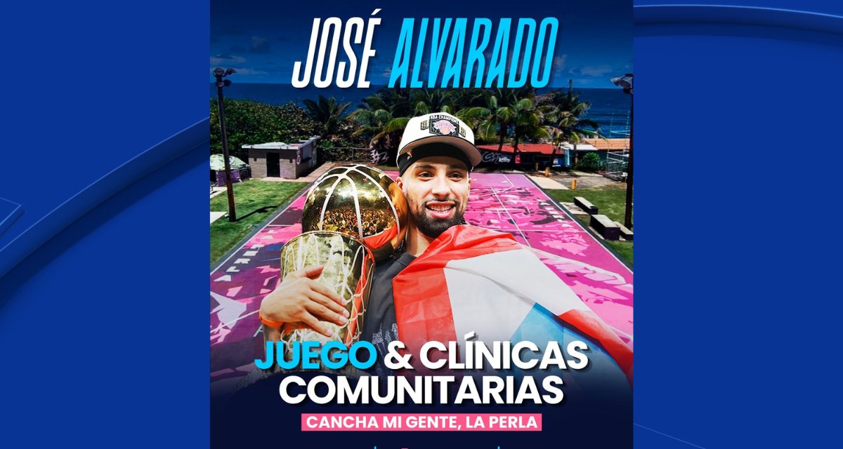 José Alvarado dará clínicas en La Perla