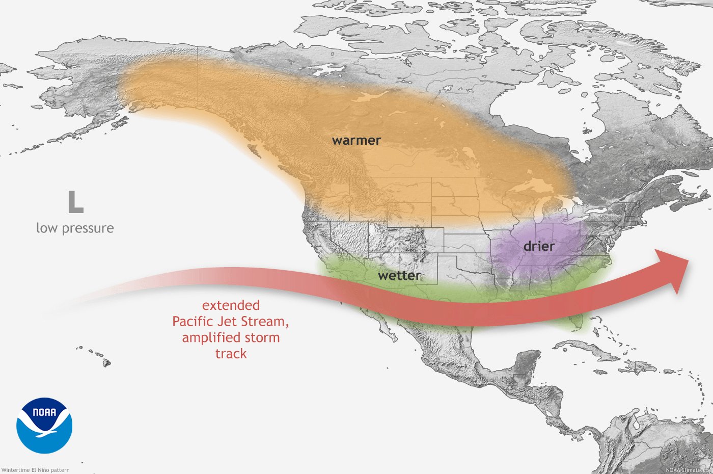 NOAA confirma que el fenómeno "El Niño" se formó oficialmente