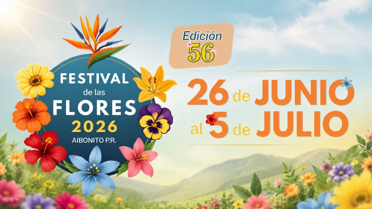 Festival de las Flores de Aibonito regresa en su edición 56 con jardines, música y entretenimiento