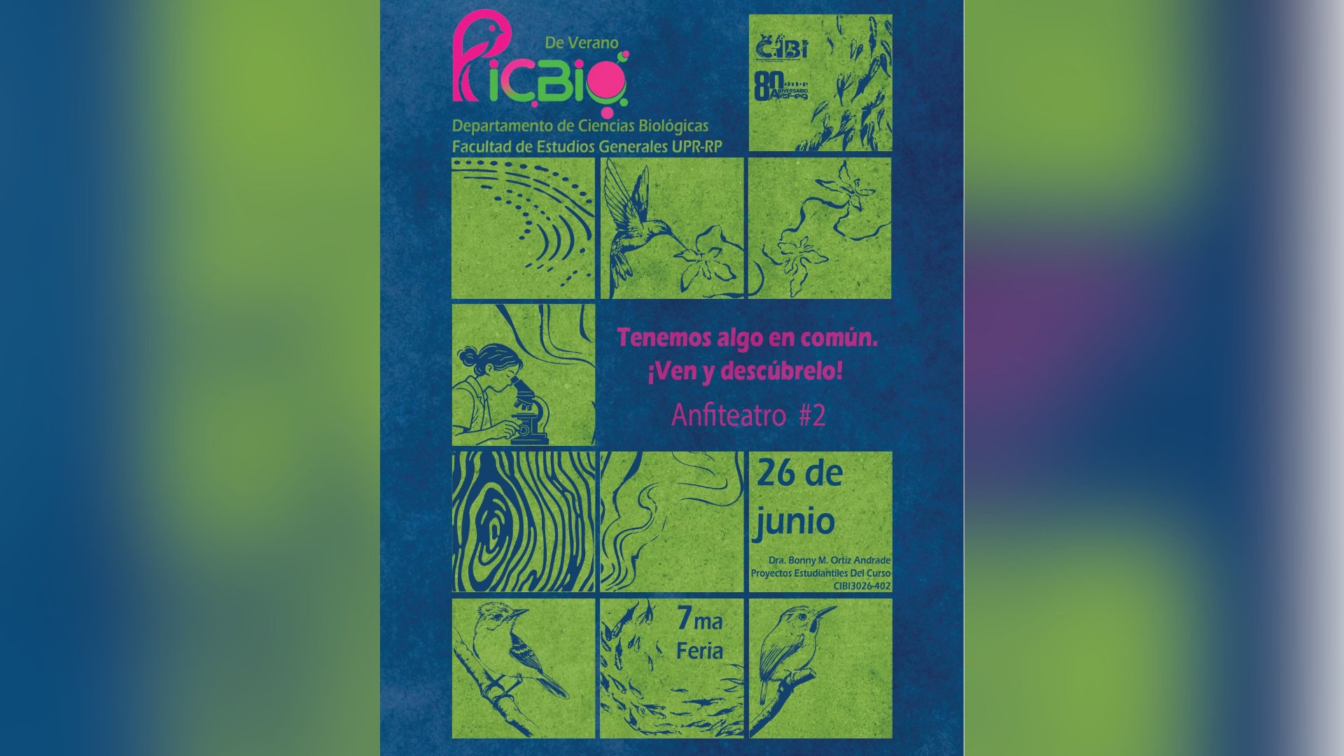 UPR Río Piedras celebrará feria científica sobre biodiversidad y conservación