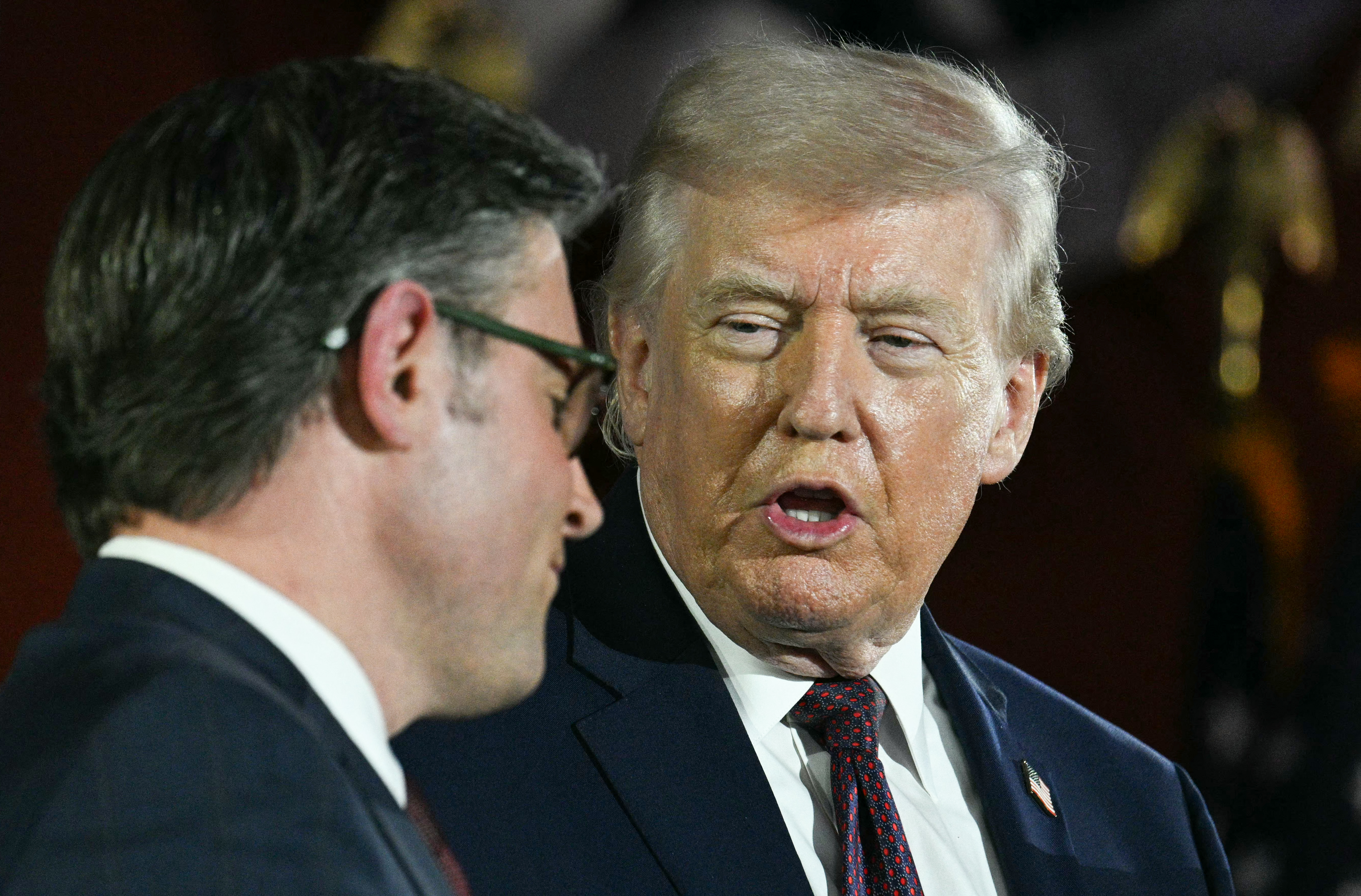Mike Johnson asegura que Trump y él están “en sintonía” para acabar bloqueo legislativo