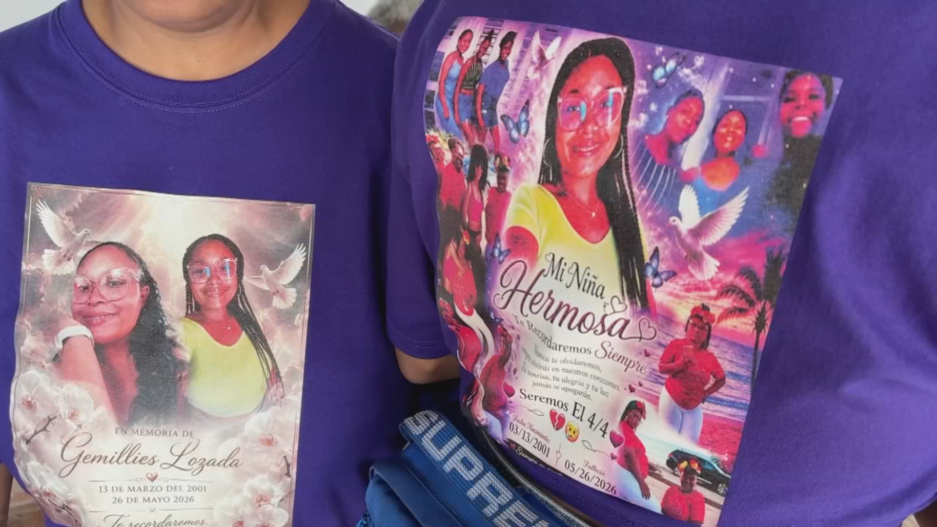 Doloroso adiós: familiares y amistades se despiden de Gemillies Lozada