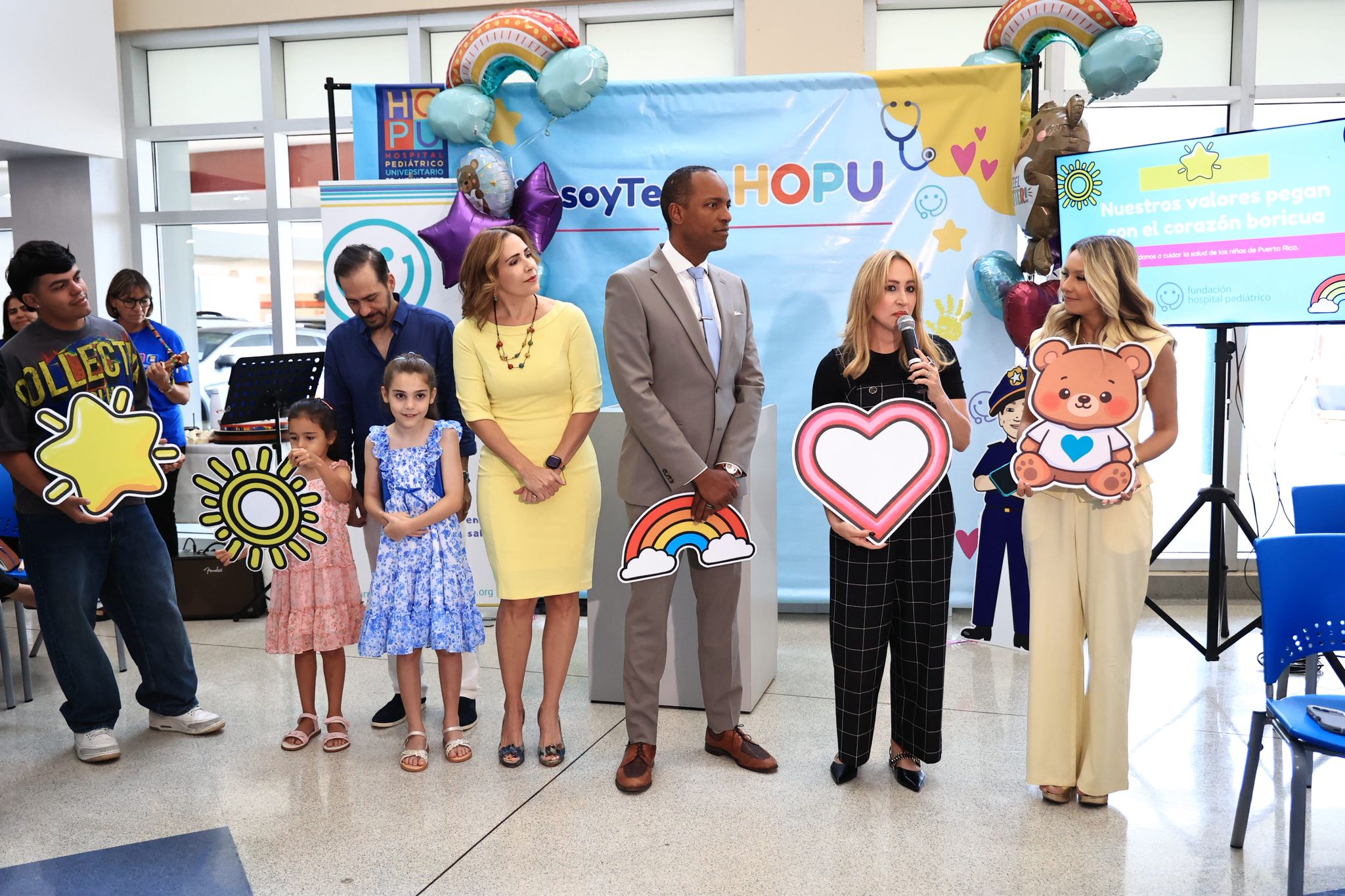 Fundación Hospital Pediátrico lanza nueva campaña "Nuestros valores pegan contigo"