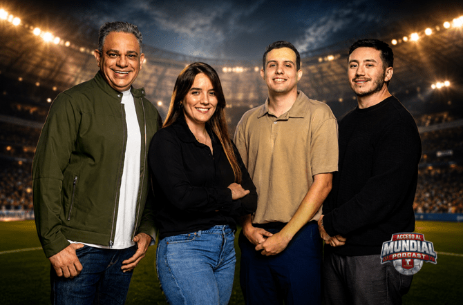 Telemundo Puerto Rico presenta el podcast "Acceso al Mundial"