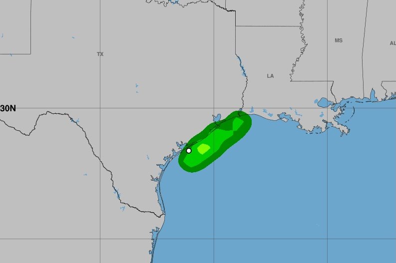 La tormenta tropical Arthur se forma frente a las costas de Texas; esta es su trayectoria