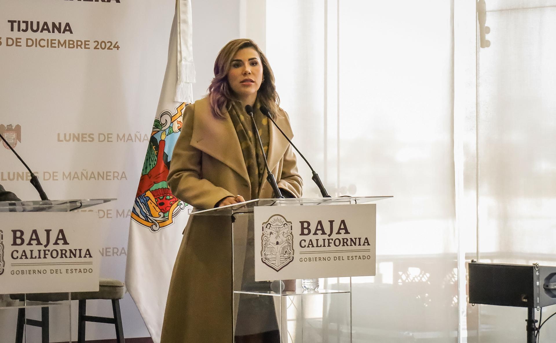 Gobernadora mexicana admite contactos con EEUU para recuperar su visa