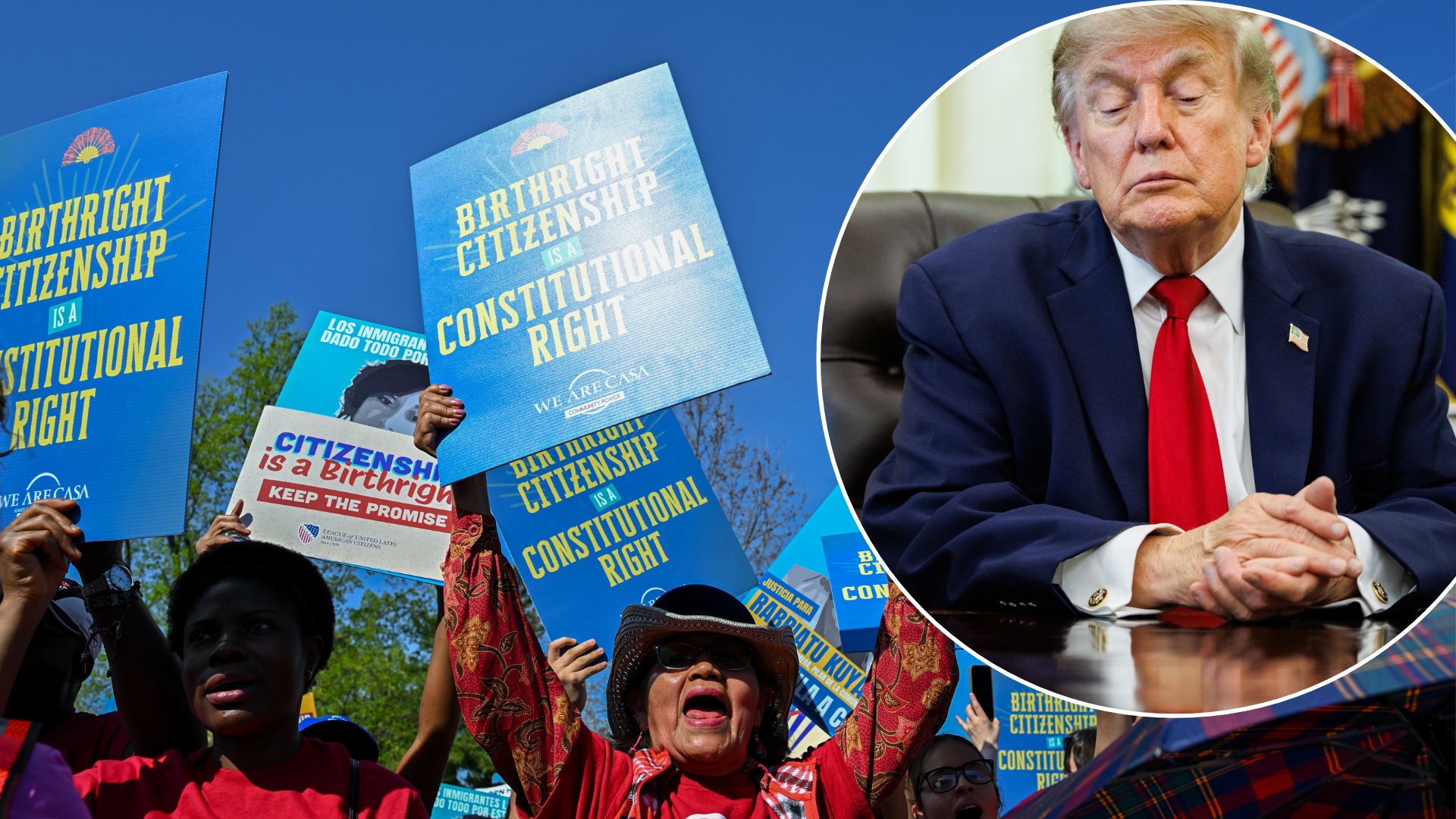 Tras fallo de la Corte Suprema, Trump redobla su ofensiva contra la ciudadanía por nacimiento