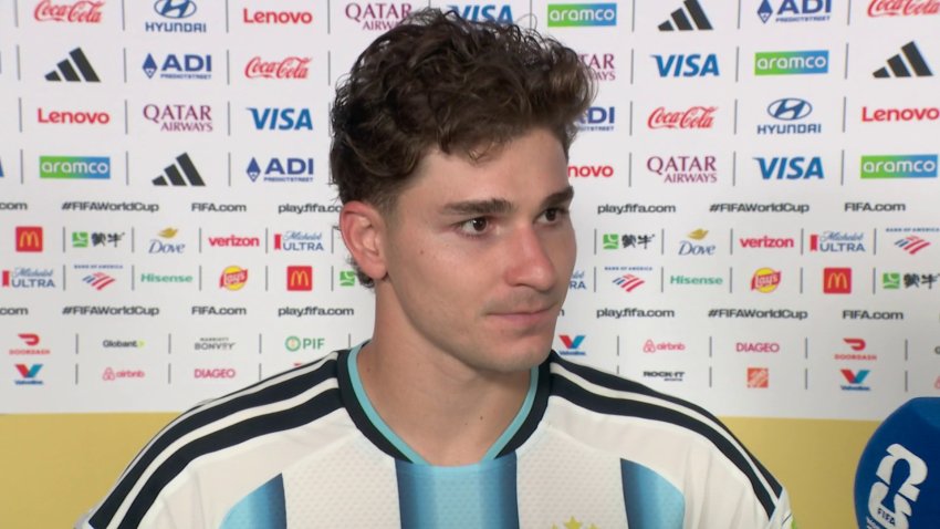 Julián Álvarez: “Se está viendo en esta Copa del Mundo que todos los  partidos son muy parejos”