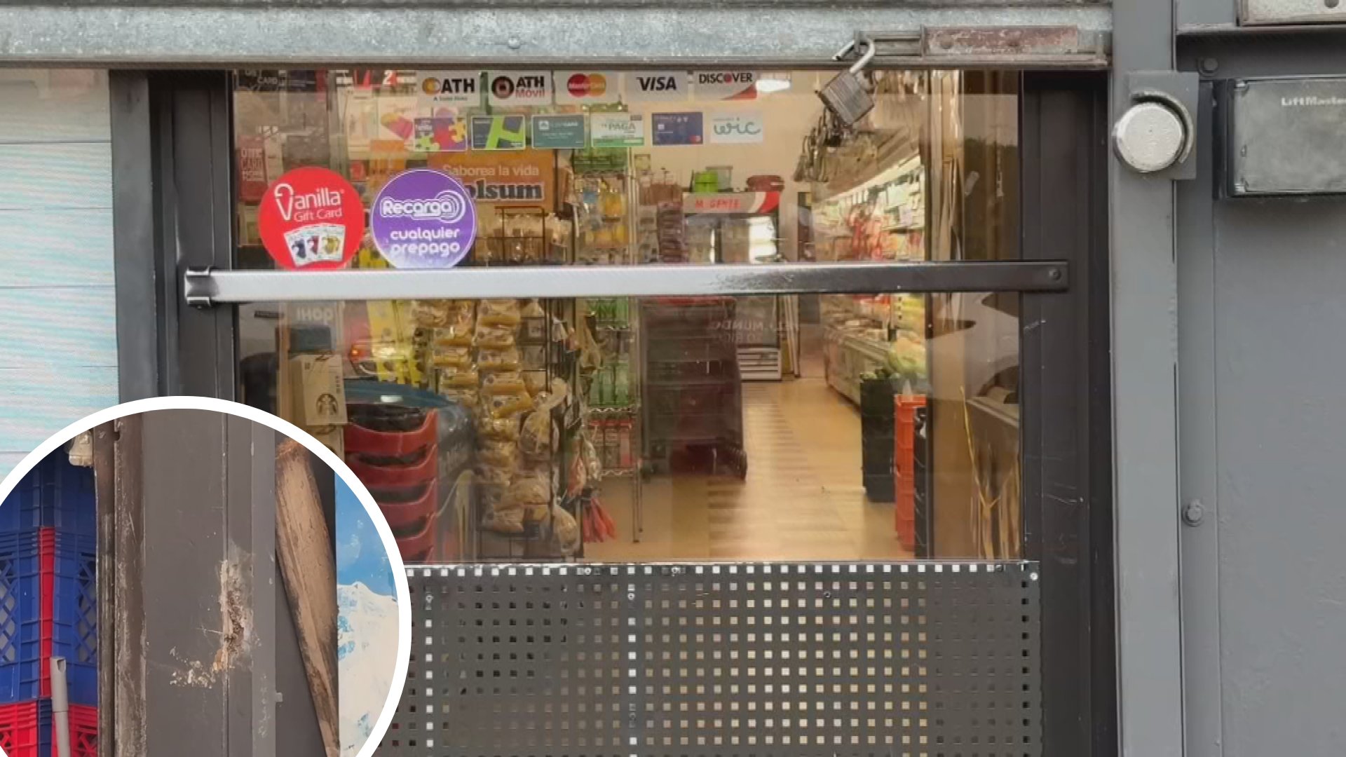 Enmascarados son sorprendidos robando en supermercado en Corozal