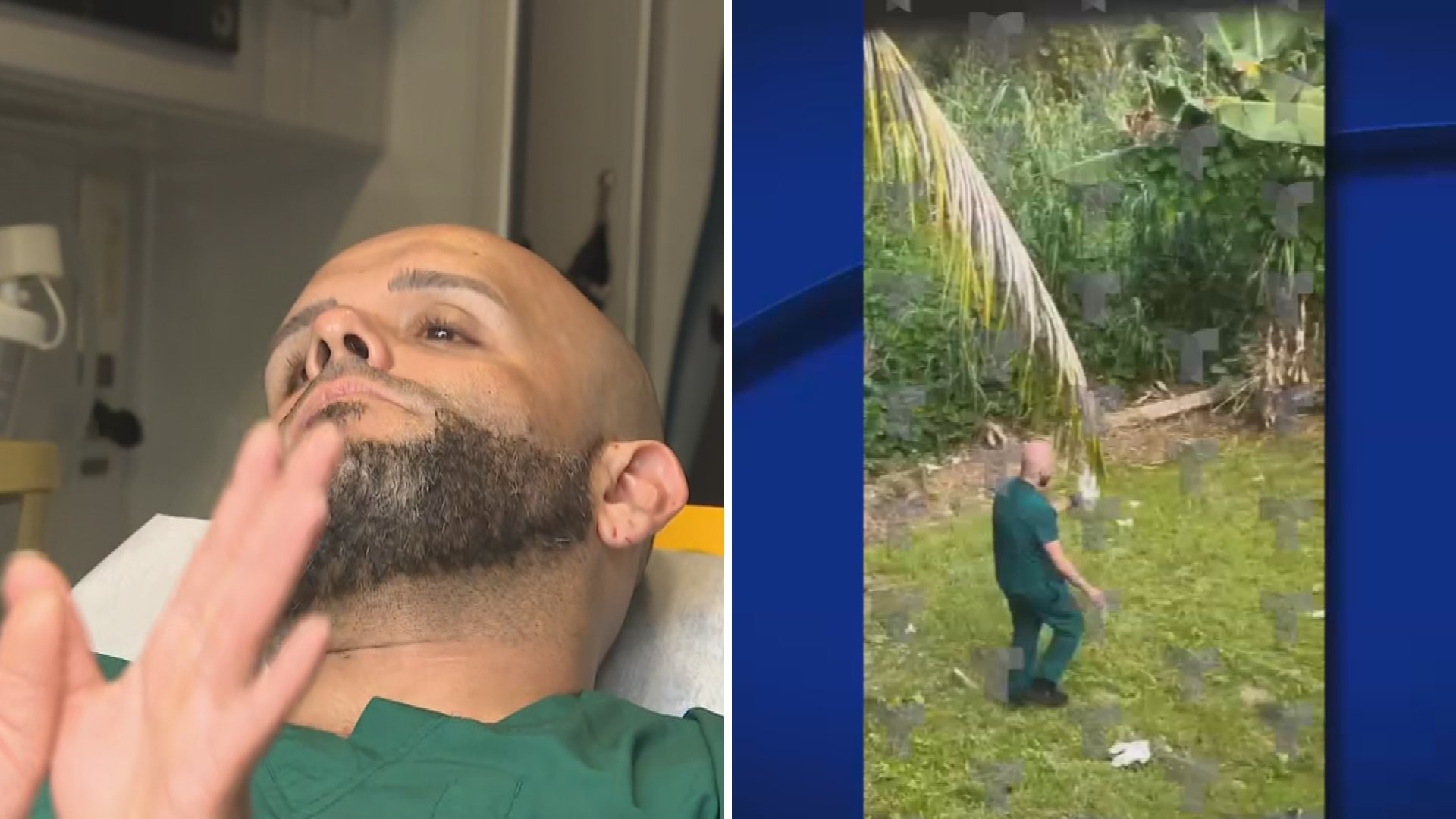 Trasladan al hospital a cuidador detenido por golpiza a adulta mayor