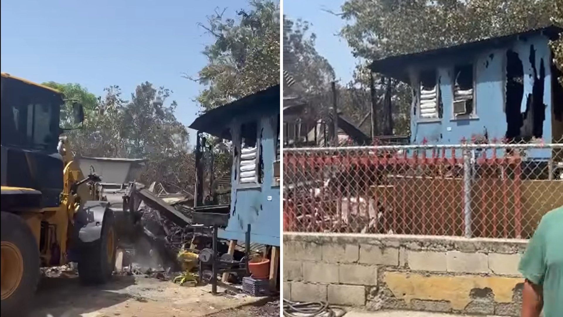 Familia de ocho lo pierde todo tras incendiarse su residencia