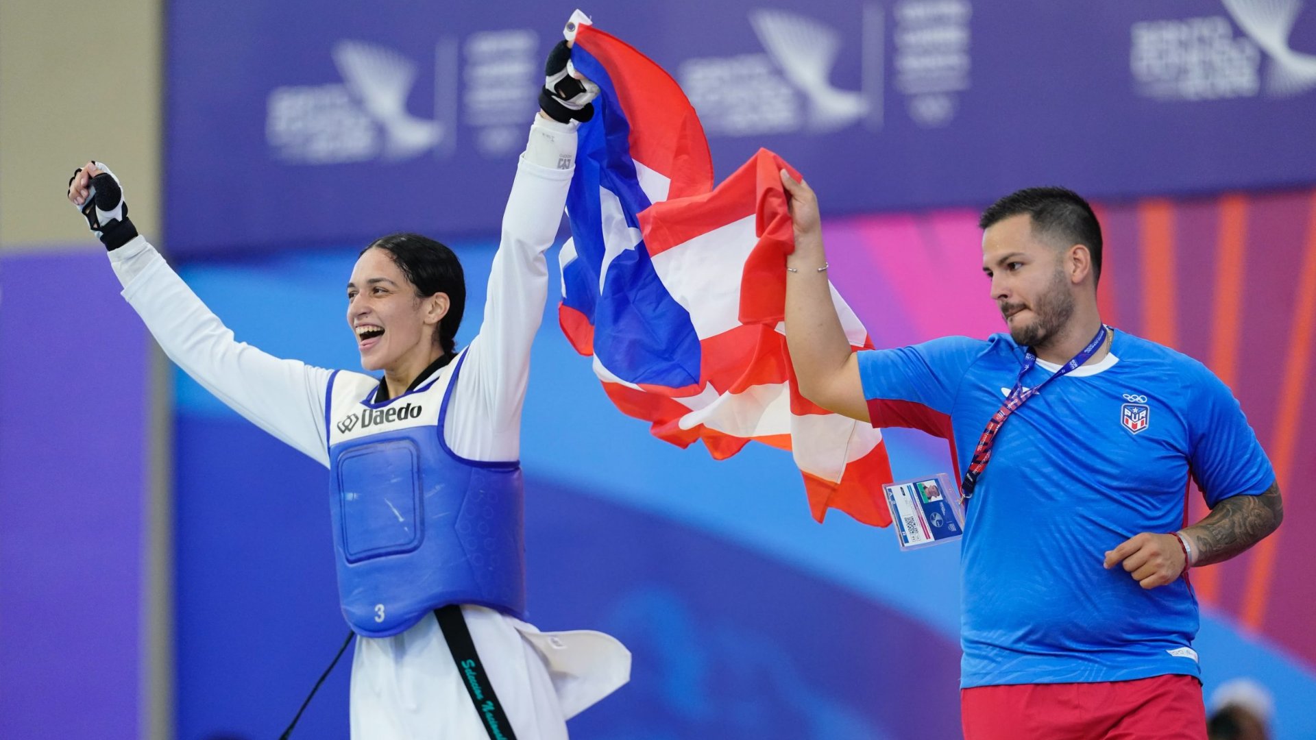 Puerto Rico suma tres medallas en tercera jornada del taekwondo