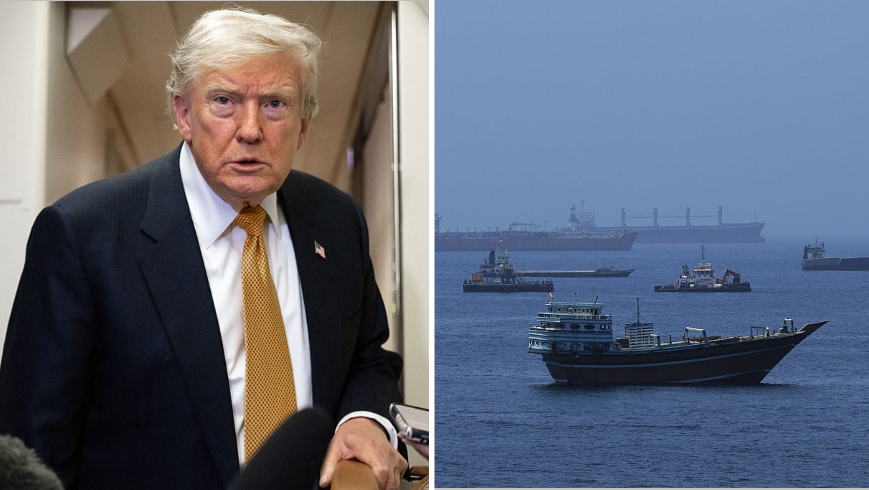 Irán desafía de nuevo a Trump: "No cederemos" sobre el estrecho de Ormuz