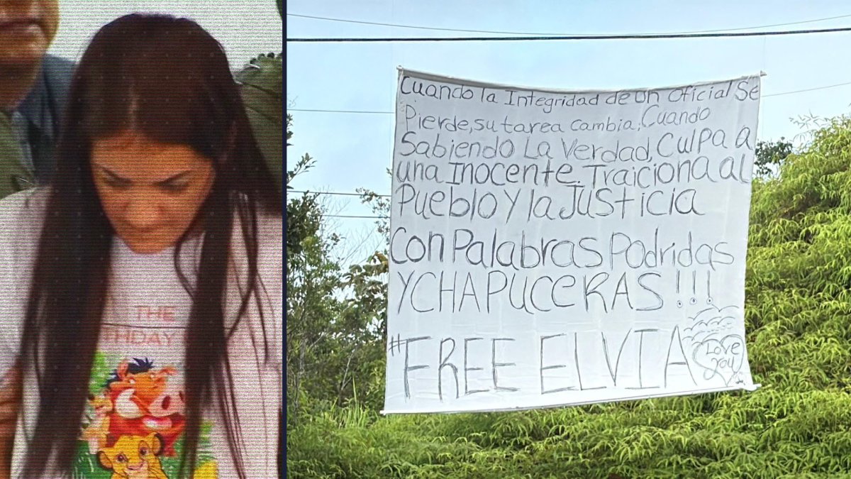 Aparece nuevo mensaje "Free Elvia" cerca del tribunal de Aibonito en día 18 del juicio