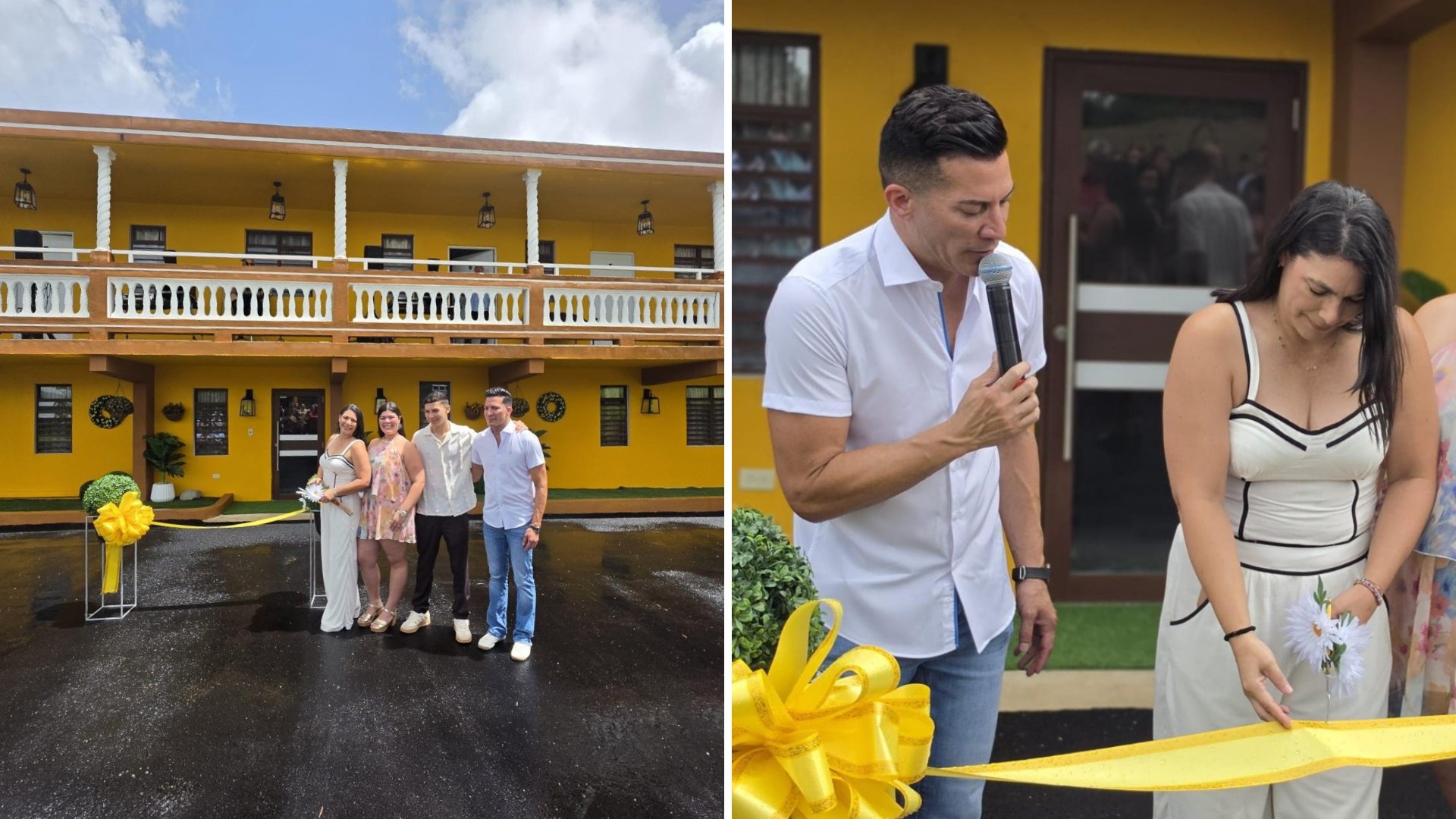 Alex DJ inaugura su centro para adultos mayores en Las Piedras