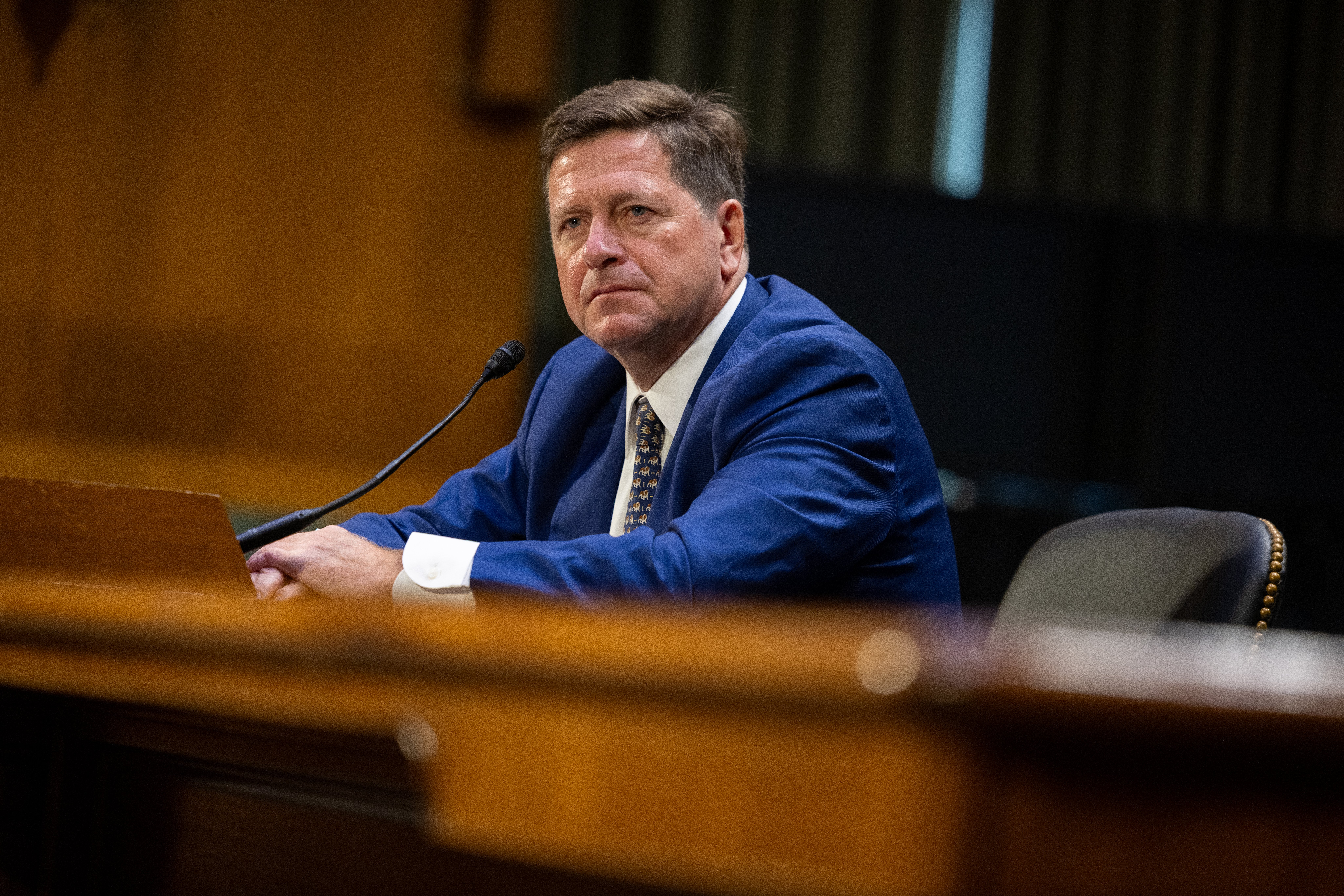 Senado confirma a Jay Clayton como jefe de las agencias de inteligencia